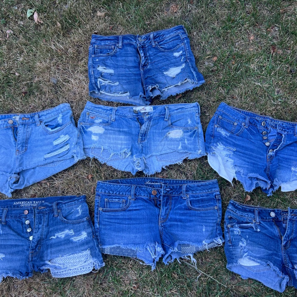 Blue Denim Women's Shorts